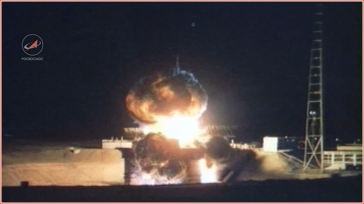 90 - Explosion of Solyut7 Soyuz T101 SAS 1 - on 26 Sep 1983
